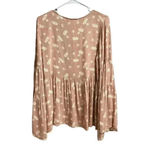 Altar'd State Alter'd State Flared Sleeve Floral Blouse Boho Style Women's Size Medium Photo 6