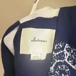 Elevenses Anthropology elevenes Navy Blue Patterned Women's Jumpsuit Photo 4