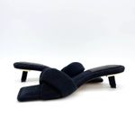 Good American NEW Womens 11.5 Black Terry Kickstand Slides Square Toe GA353T-X Photo 2