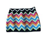 Blue Rain  Skirt Ikat Mini Photo 1