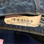 Juicy Couture Pam Gela Super Wide Leg Braided Patch Jeans Black Tulip Women's 28 Photo 6