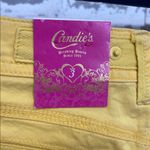 Candie's NWT Candie’s Yellow Safari Chic Shorts Size 3 Photo 2
