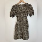 Marissa Webb Collective Carly Leopard Cheetah Mini Dress size 2 $398 Brown Photo 12