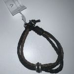 Vestopazzo bracelet with genuine leather braid Photo 1