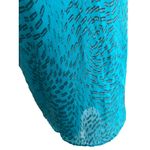 Lilly Pulitzer  Teal Patterned Dress Tank Top Size Small Photo 4