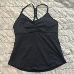 prAna NWOT Black  Macrame Workout Tank Photo 1