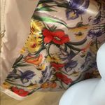 Dennis Basso rain jacket in kakhi with flowers xs Photo 9