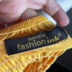 Yellow Smocked Puff Sleeve Top‎ Cottagecore Y2K Milkmaid Romantic Small Photo 2