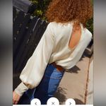 Nation Ltd New with Tags  Anne Feminine Turtleneck in White Chocolate Sz M Photo 3