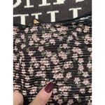 Saylor  Yael  one-shoulder top in a black and pink  floral print. Size XS Photo 11