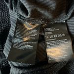 H&M  Charcoal Ribbed One Shoulder Bodysuit Photo 4