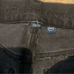 American Eagle  Black Straight Leg Jeans size 4 Regular Photo 3