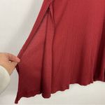 Free People  Ribbed Short Sleeve Flowy‎ Tunic Top Size XS Photo 2