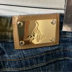 Baby Phat  Distressed 5 Pocket Ankle Snap Denim Jean 11(Juniors) Y2K Retro Bling Photo 8