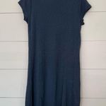 Horny Toad Women’s Small Blue Vneck Short Sleeve Dress Photo 4