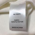 CROSBY by Mollie Burch • Cream Ruffled Flowy Top Size Small Photo 5