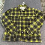 Ragged Jeans Line Plaid Denim Jacket Size L Photo 5