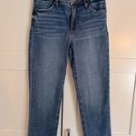 Evereve  High Rise EVER Straight Denim Jean Size 27 Photo 2