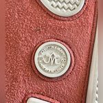 Johnston & Murphy  Soft Coral Suede Slide Flex Loafers‎ Like New Size 9-1/2 Photo 7