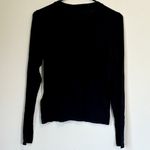 Madewell NEW Black Wool-Blend Crewneck Cardigan - Size: Small Photo 6