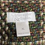 Christopher & Banks  Plaid Vest with Toggle Button closure Women’s size XL Photo 4