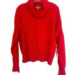 Evolution  Solid Red Ultra Soft Knit Sweater Sz XL Photo 2