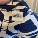 Lilly Pulitzer Beautiful Silk Blend Lily Pulitzer Dress in Blue and White Size 6 Photo 7