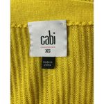 CAbi Sunny Sweater Size XS Yellow Cardigan Style 5637 Cropped Boxy Fit V Neck Photo 7