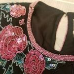 Leslie Fay {M} Vintage  Evenings Sequin & Beads Top Photo 4