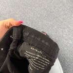 American Eagle Black Distressed Curvy Hi Rise Jeggings Size 6 Regular Photo 4