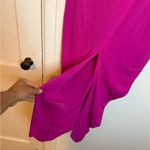 ZARA Nwt  Hot Pink Ruched Midi Skirt Photo 6