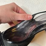 Etienne Aigner Black Kitten Heel Slingback Strap Photo 5