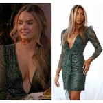 Hello Molly  Dance Show Dress Emerald Green Mini Bodycon ASO NWT Size XS Photo 1