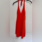 Wild Fable Cute Halter Top, Tie Neck, Deep Orange Dress. Women’s Size XS. Like New! Photo 2