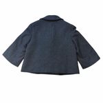 Theory Gray 3/4 Charcoal Puffer Pea Coat Photo 1