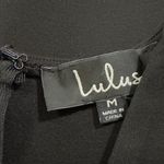 Lulus Cocktail Hour Black Sleeveless Tulip Mini Dress Photo 6