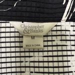 Christopher & Banks  Black and White Patterned Jacket Photo 7