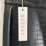 Meshki  Annabelle High Waisted Croc Skinny Pants Photo 7