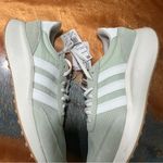 Adidas New Run 70s retro Running shoes size 10 Light Green White Sneakers Photo 4