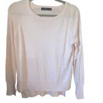 ZARA Women’s  Lightweight Soft Pink Pullover Sweater Photo 2