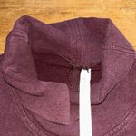 Lululemon  On The Double Pullover Burgundy Size 6 Photo 4