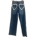 Ashley Mason ✨ Heart Back Pocket Sz 0/24 Jeans✨ Photo 3