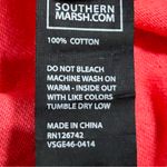 Southern Marsh Original Rebecca Jersey Strawberry Fizz With Blue Seersucker NWT Photo 9