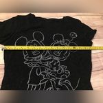 Disney parks womans size small black silver glitter Mickey & Minnie Mouse Photo 2