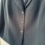 Tahari  Black Blazer Women’s 16W Jacket Crepe Career Formal Office Business Photo 3