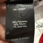 Ali Miles Red and White Jacket Size XL Photo 9