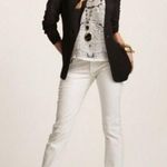 CAbi Lou Lou white straight leg jeans size 2 Photo 0