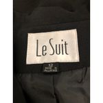 Le Suit  Women Jacket Size 12 Pockets Lapel Notch Collar 3 Buttons Closure Blue Photo 5