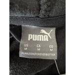Puma ‎ Full Zip Hoodie Jacket Women's M Black Fleece Activewear Casual Photo 8