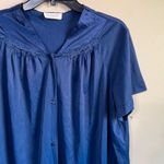 Vanity Fair  Vintage XL navy top Photo 1